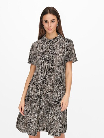 JDY Shirt Dress 'PIPER' in Black: front