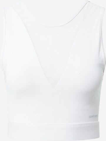 ESPRIT SPORT Sports bra in White: front