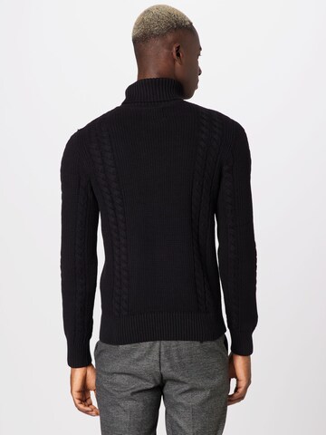 JACK & JONES Knit Cardigan in Black