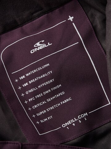 O'NEILL Slimfit Outdoorové kalhoty – červená
