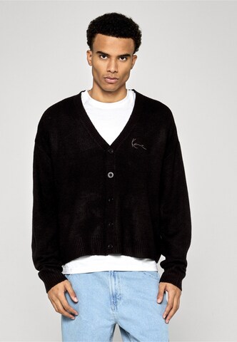 Vestes en maille Karl Kani en noir : devant