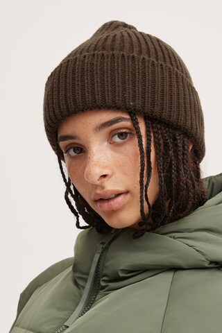 ICHI Beanie in Brown