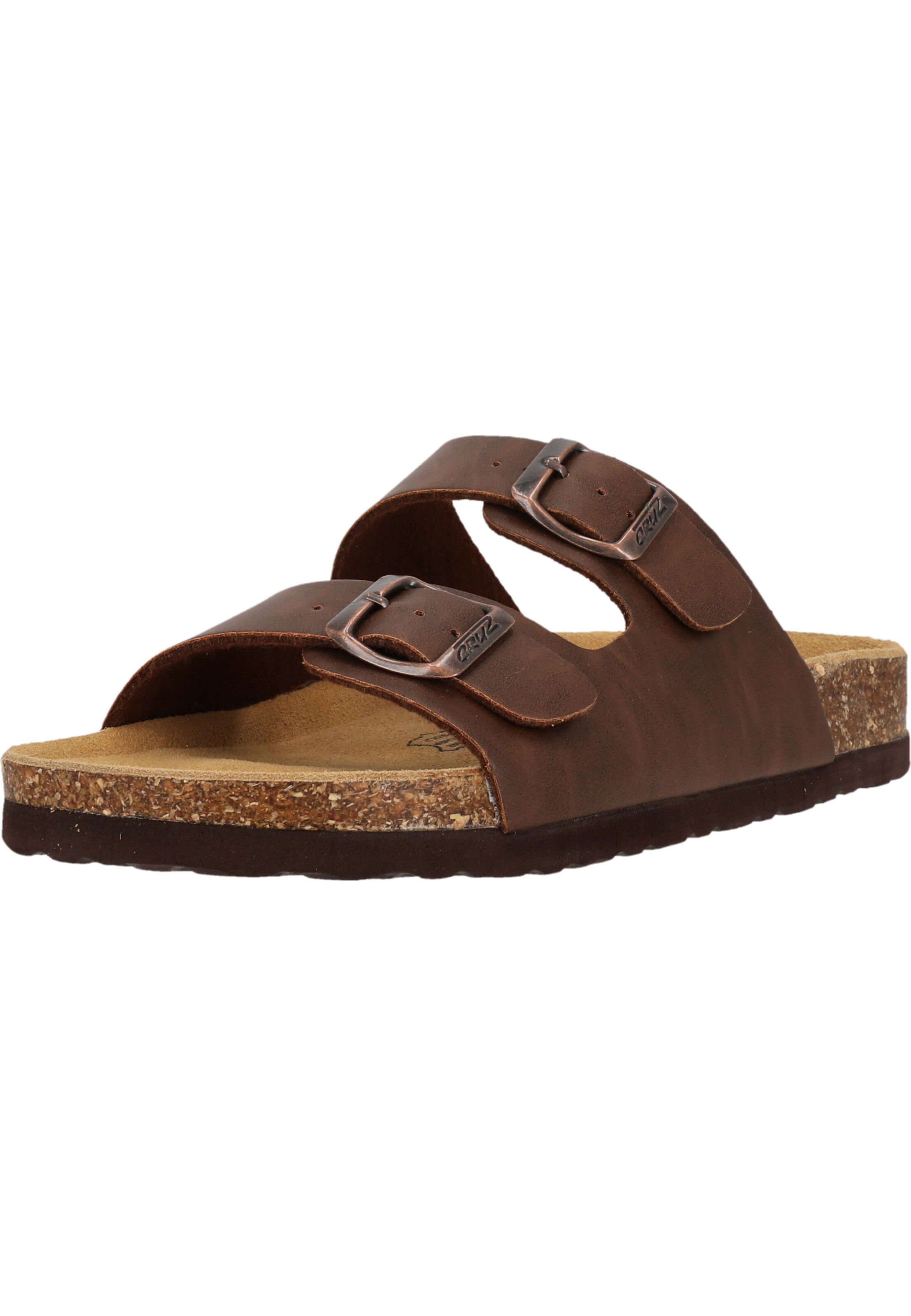 Cruz Mule 'Whitehill' in Brown: front