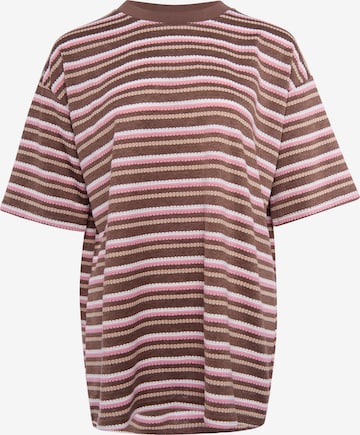 MYMO - Camiseta en marrón: frente