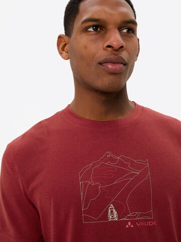 VAUDE Performance shirt in Red
