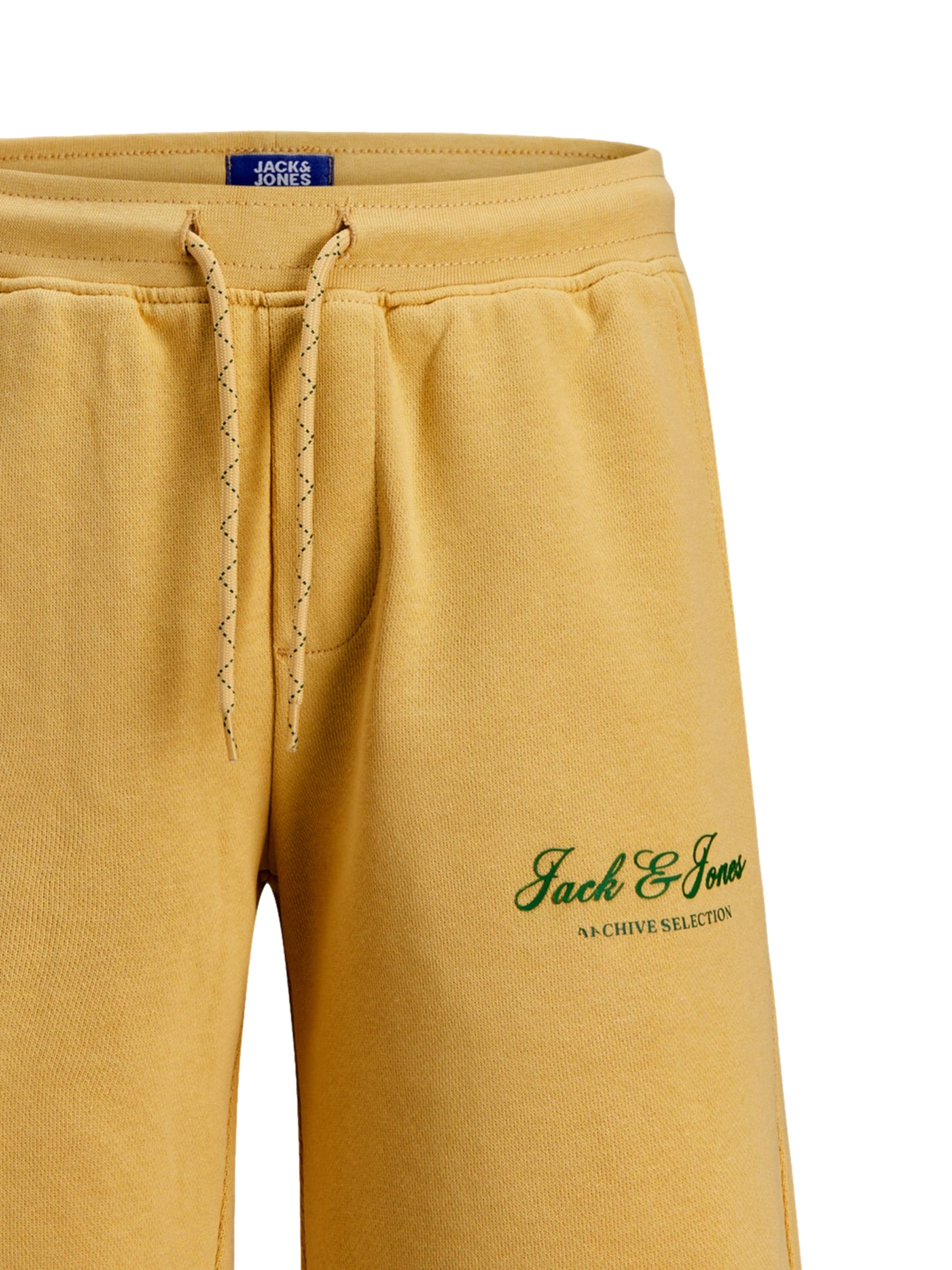 regular Pantaloni 'Gordon Archive' di Jack & Jones Junior in giallo