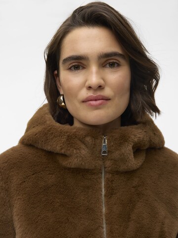 VERO MODA Prechodná bunda - Hnedá