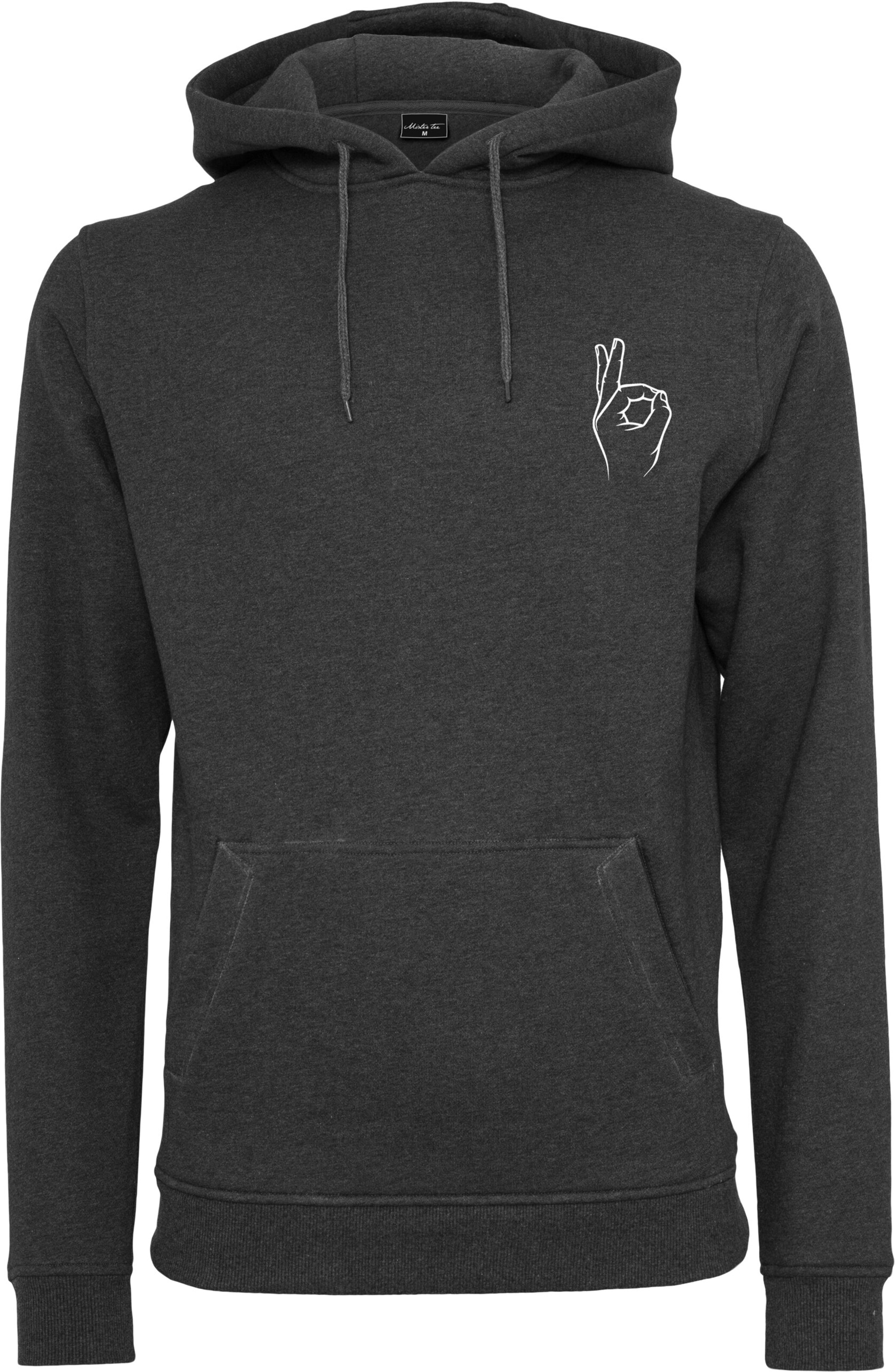 MT Men Sweatshirt in Grijs: voorkant