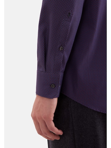 Coupe regular Chemise business SEIDENSTICKER en violet