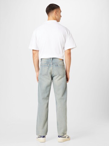 WEEKDAY Wide Leg Jeans 'Galaxy Hanson' in Blau