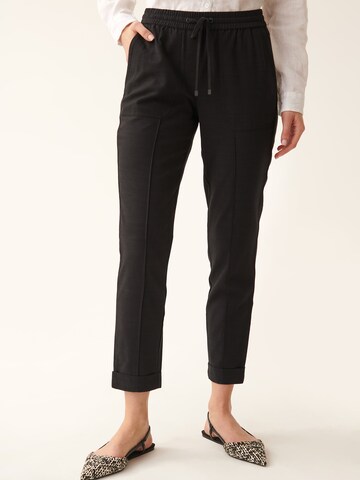 TATUUM tavaline Püksid 'Sumiko', värv must: eest vaates