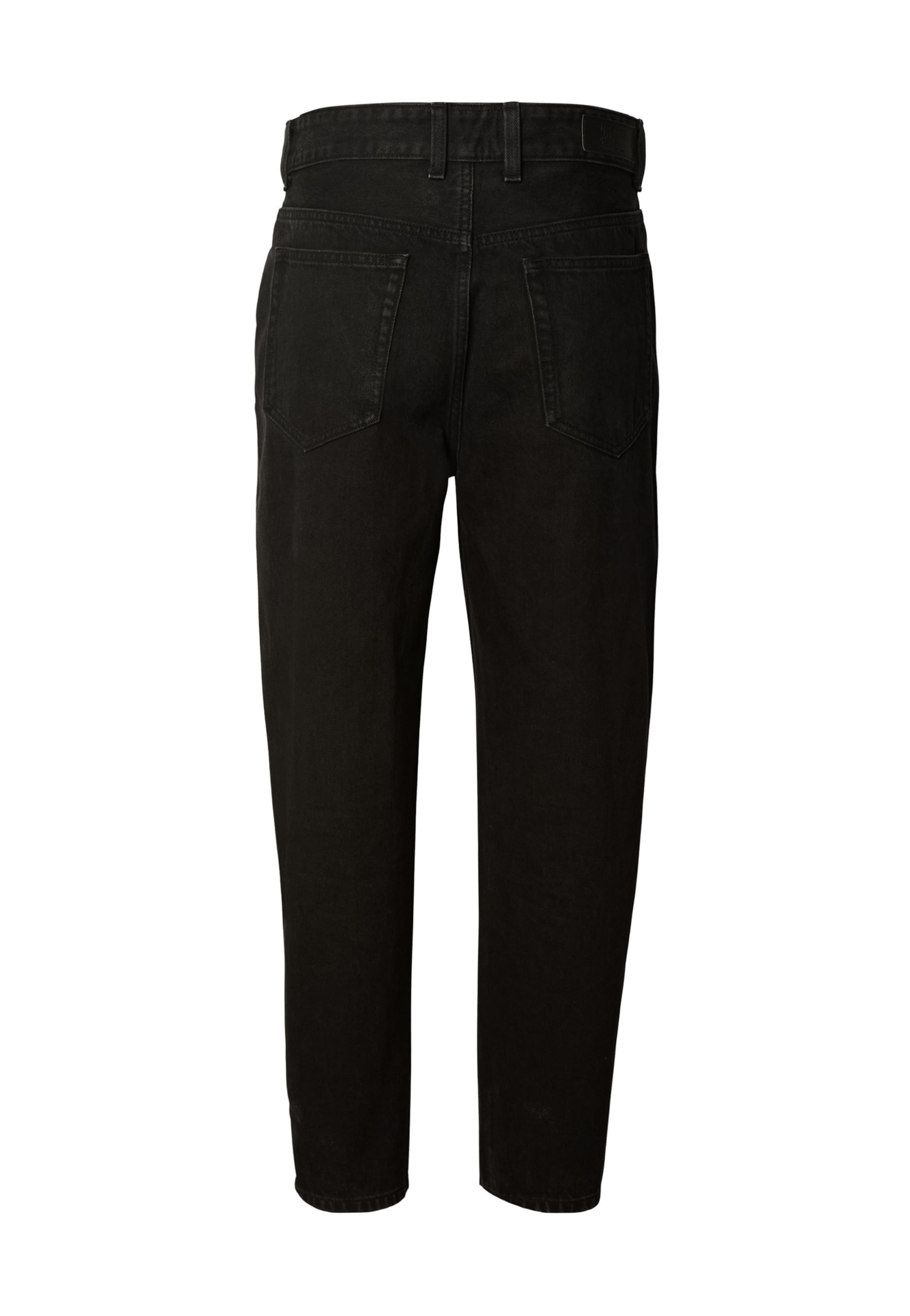Urban Classics Loosefit Jeans in Zwart