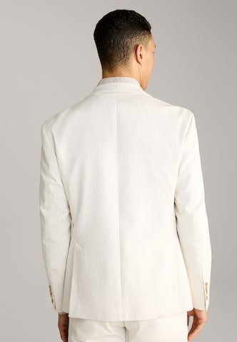 Coupe slim Veste de costume ' Hawksley ' JOOP! en blanc