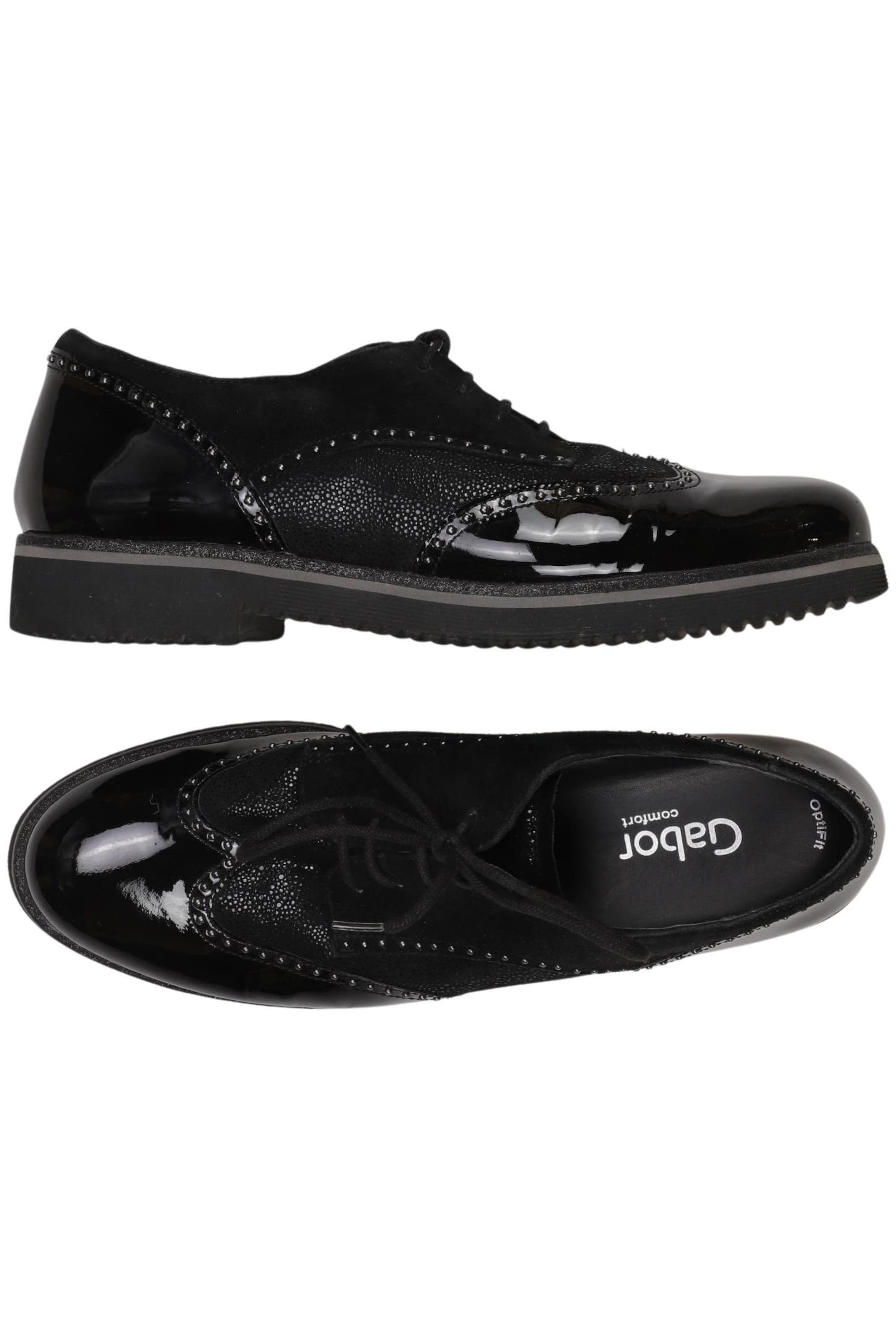 GABOR Flats & Loafers in 40,5 in Black: front