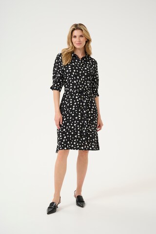 Kaffe Blusenkleid 'Velana' in Schwarz
