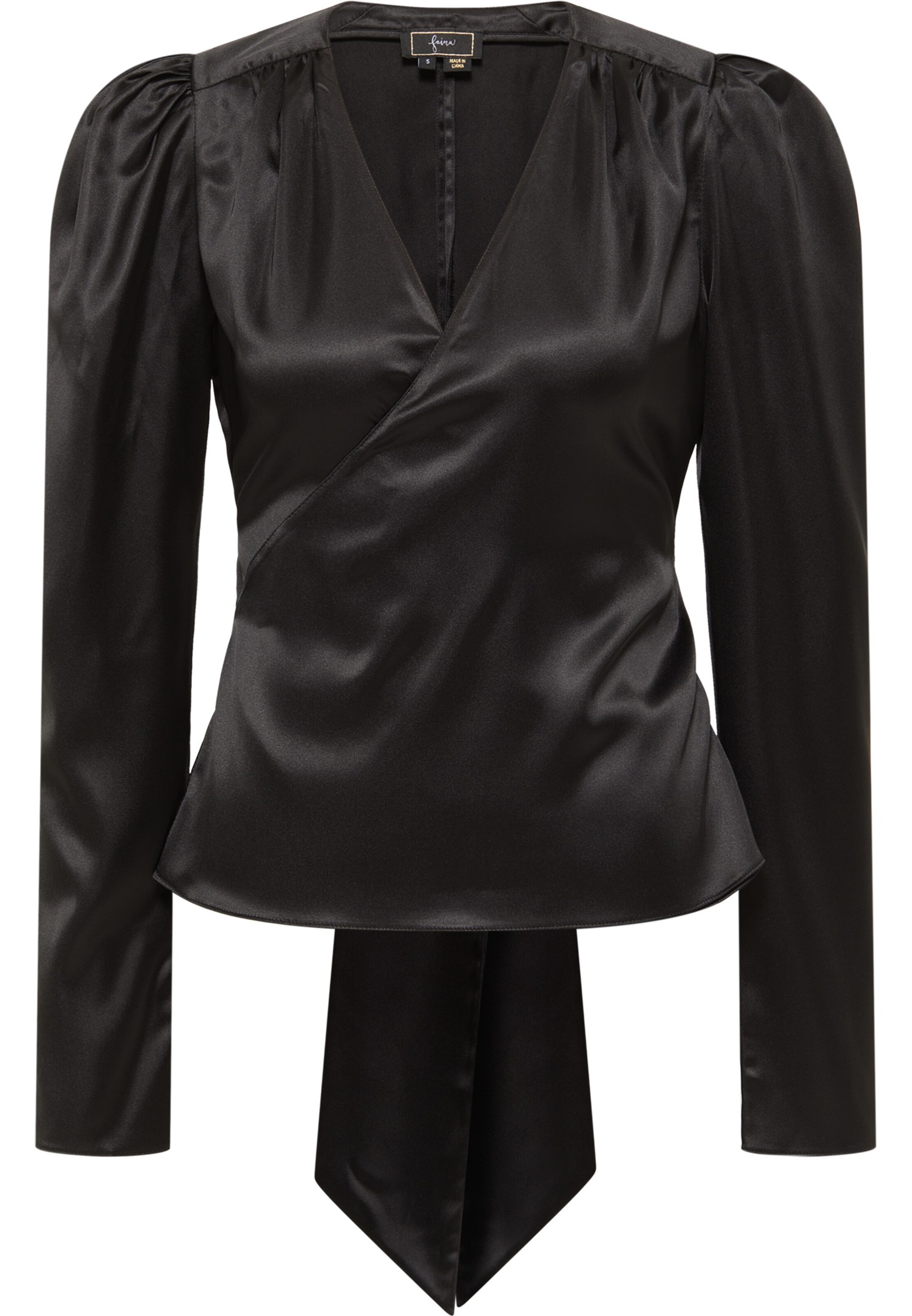 faina Pluus, värv must: eest vaates