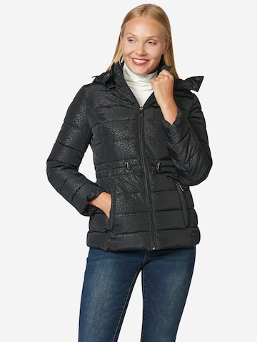 KOROSHI Winterjacke in Schwarz: predná strana