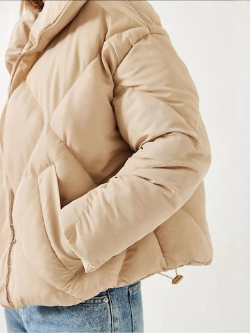Bianco Lucci Winterjas in Beige