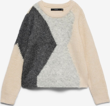 VERO MODA Pullover 'VMKeisa' i hvid: forside