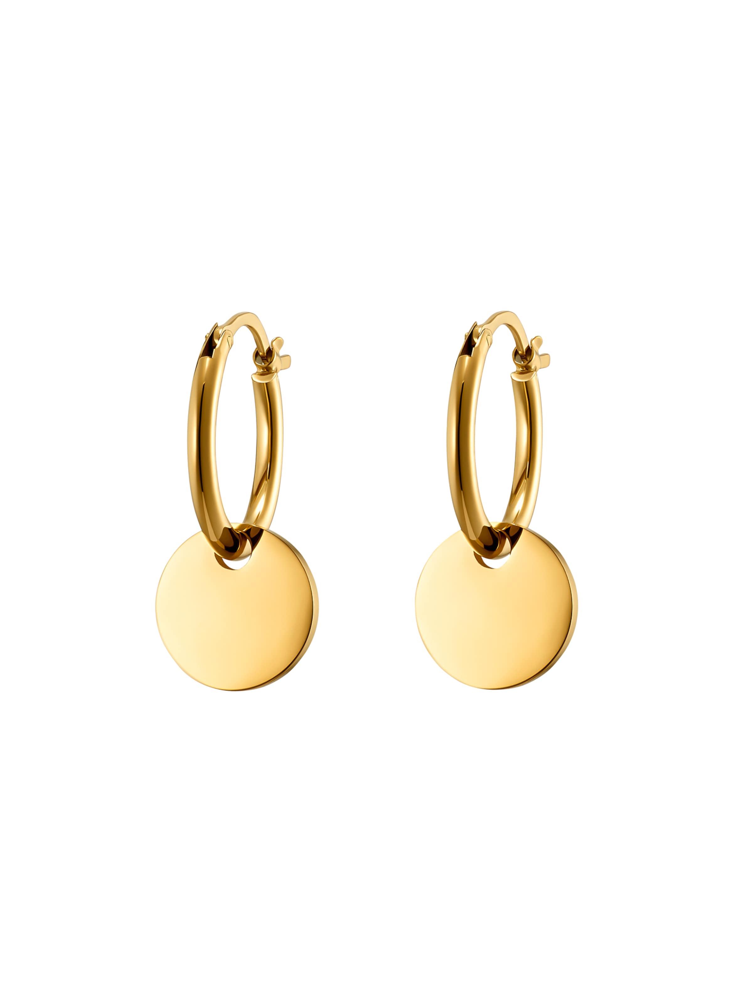 Heideman Ohrstecker in Gold: Vorderseite