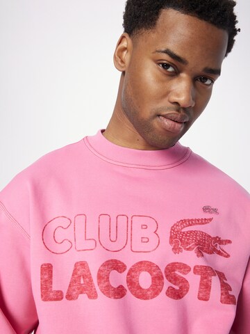 LACOSTE Sweatshirt in Pink