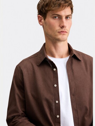 Grimelange Shirt 'Hemden' in Brown