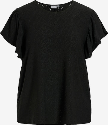 EVOKED Koszulka 'VIKAWA' w kolorze czarny: przód