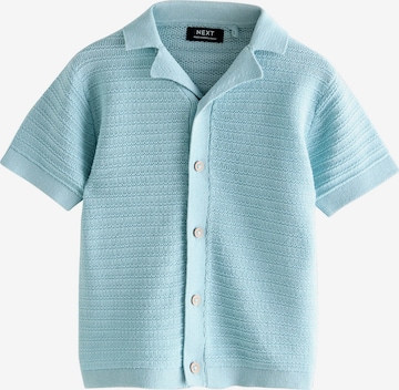 Next Neuletakki värissä sininen: etupuoli