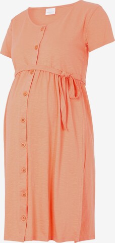 MAMALICIOUS Kleid 'Jana' in Orange: predná strana