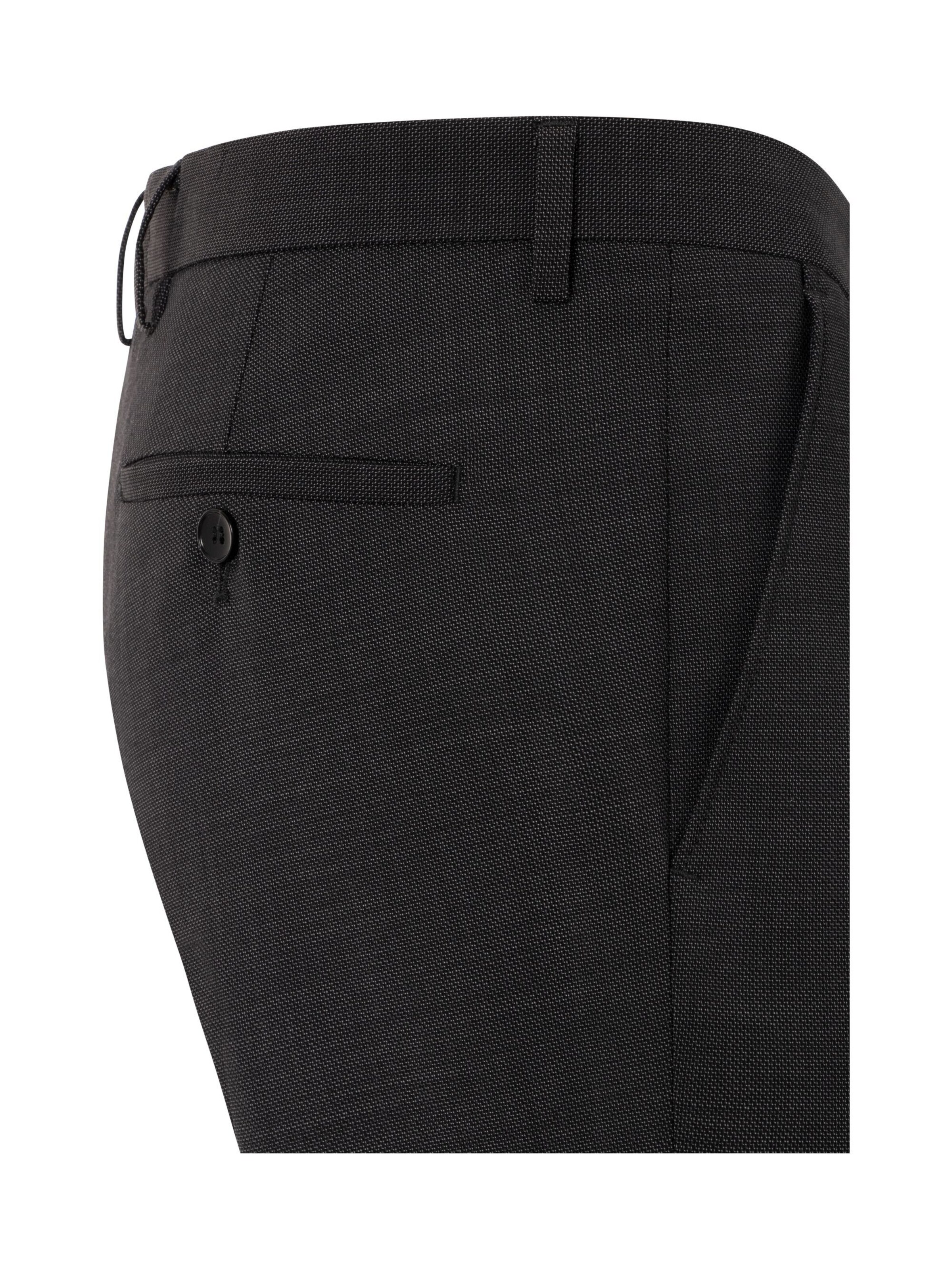 BENVENUTO Slim fit Pants 'NERO' in Grey