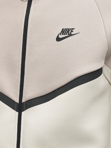 Nike Sportswear Sweatjacka 'Tech Fleece' i grå