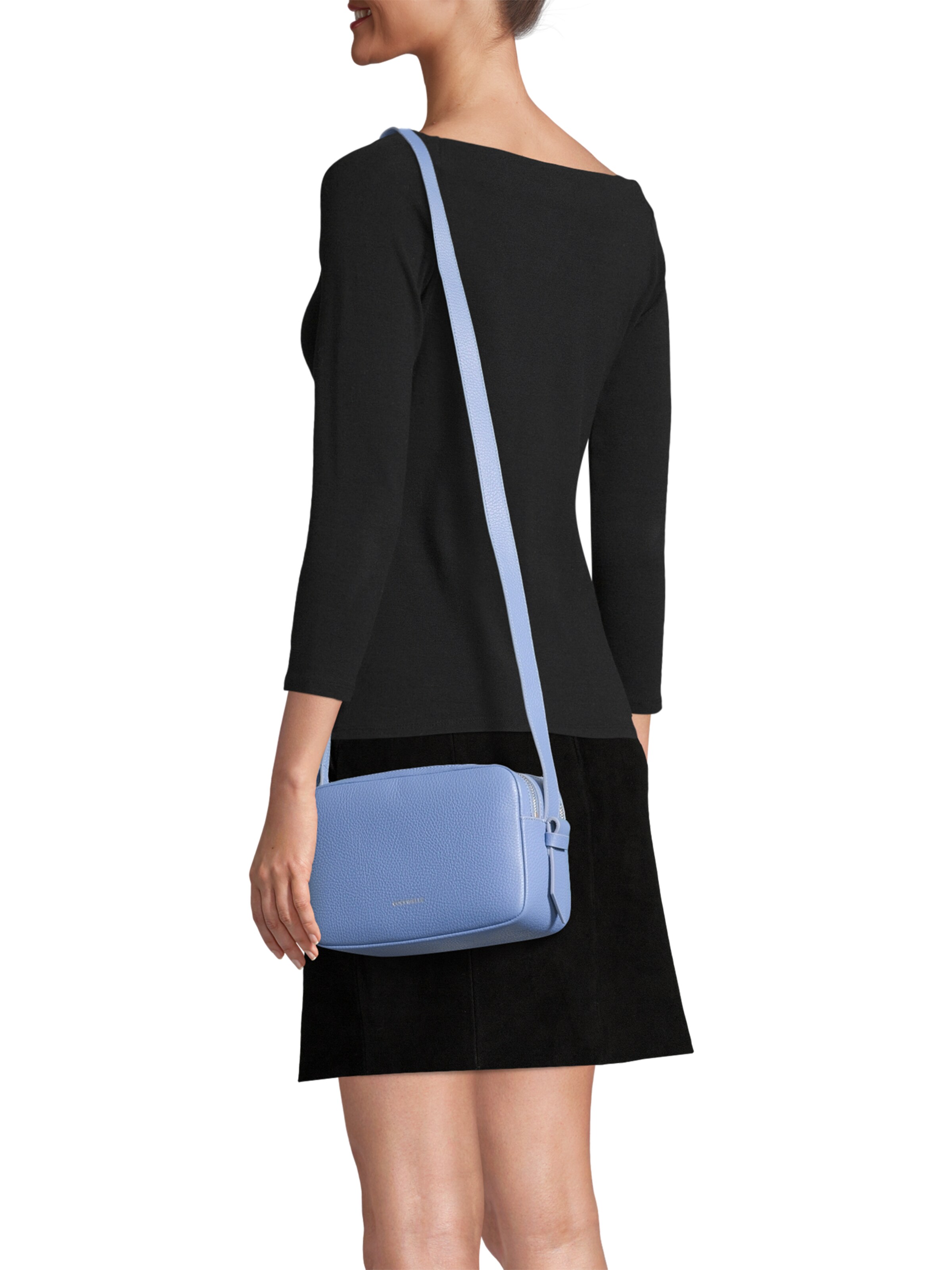 Coccinelle Crossbody Bag 'MALORY' in Blue: front