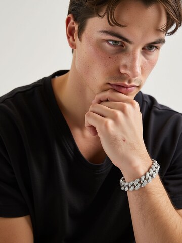 Tony Fein Armband 'Panzerarmband' in Silber