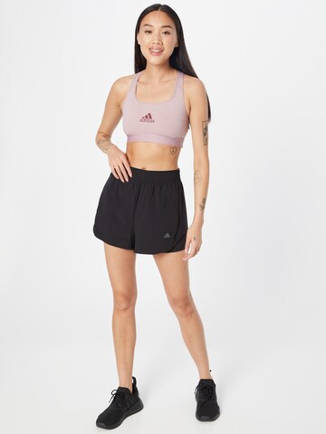 ADIDAS SPORTSWEAR regular Παντελόνι φόρμας 'Hiit 45 Seconds Two-In-One' σε μαύρο