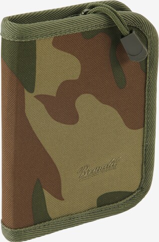 Brandit Wallet in Green: front