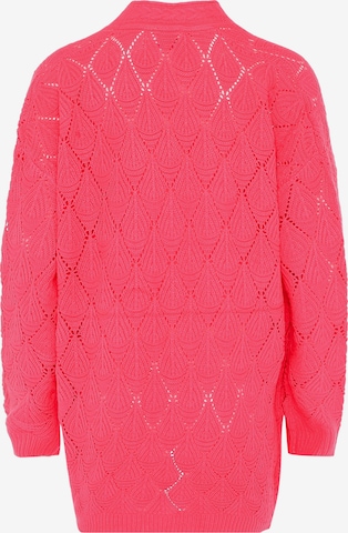 IZIA Knit Cardigan in Pink