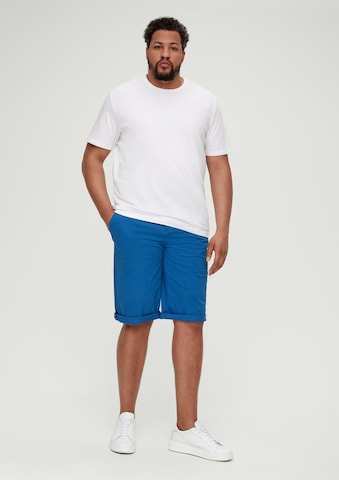 Coupe slim Pantalon s.Oliver en bleu