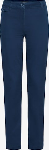 Oxmo Regular Chino 'Iben' in Blauw: voorkant