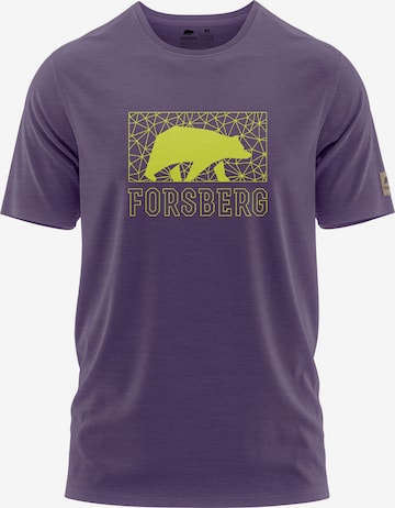 FORSBERG Shirt in Purple: front