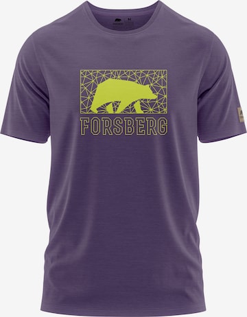 FORSBERG Shirt in Lila: predná strana