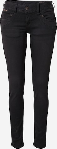 Herrlicher Skinny Jeans 'Piper' in Zwart: voorkant