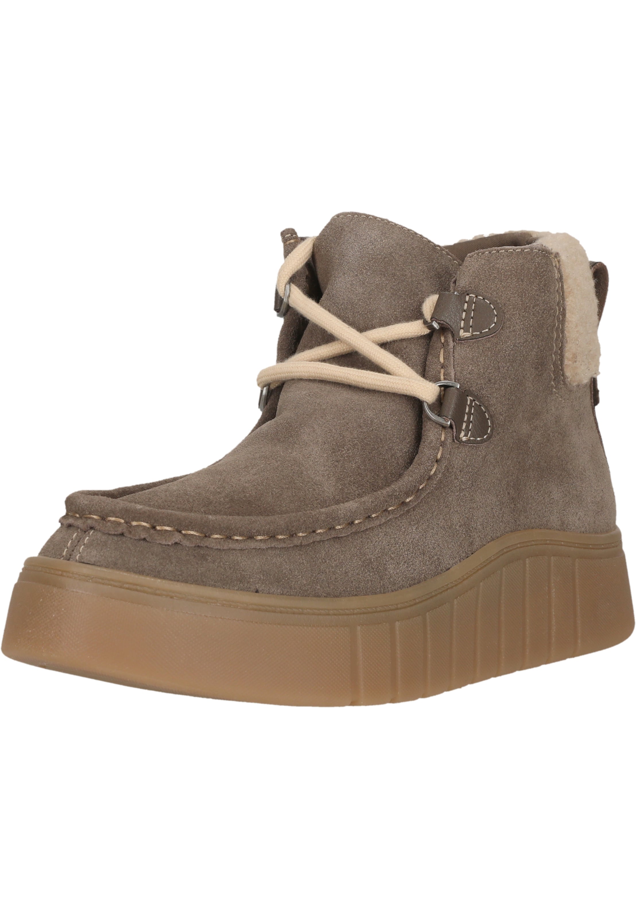 CLARKS Boots 'Mykah Izzy' in Brown: front