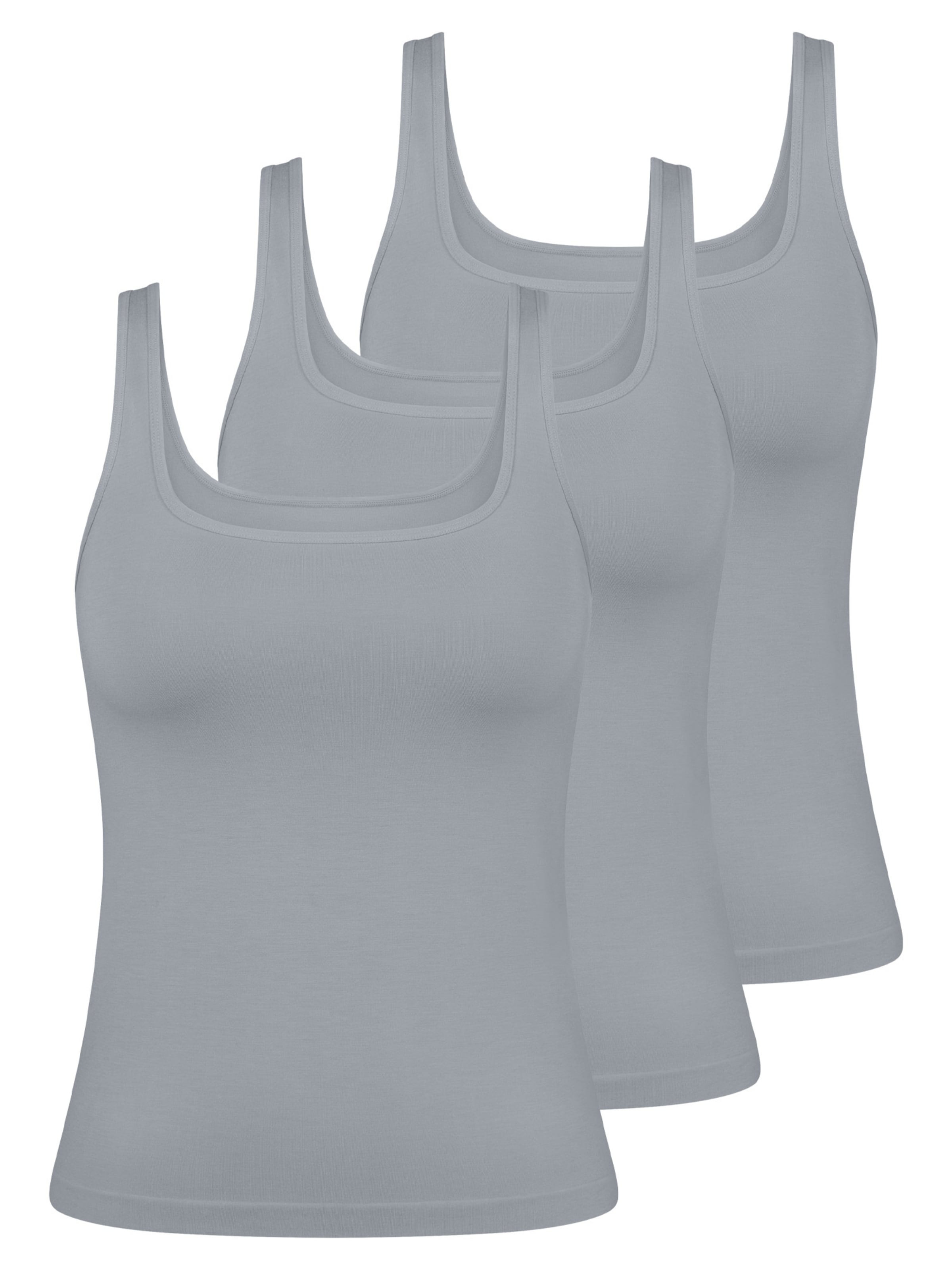 SLOGGI Onderhemd 'GO Sense' in Grijs: voorkant