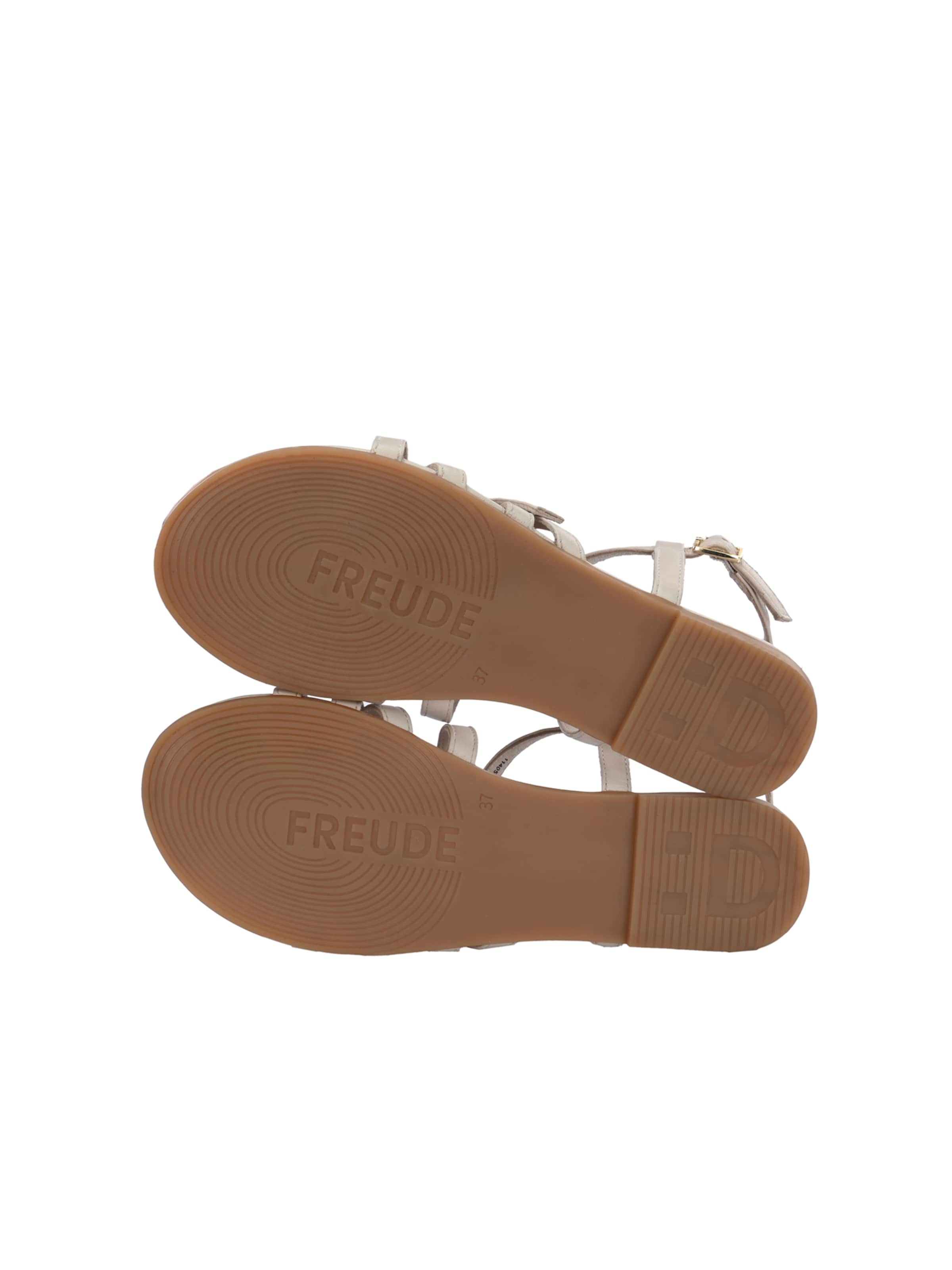 FREUDE Sandalen met riem 'Antares' in Beige
