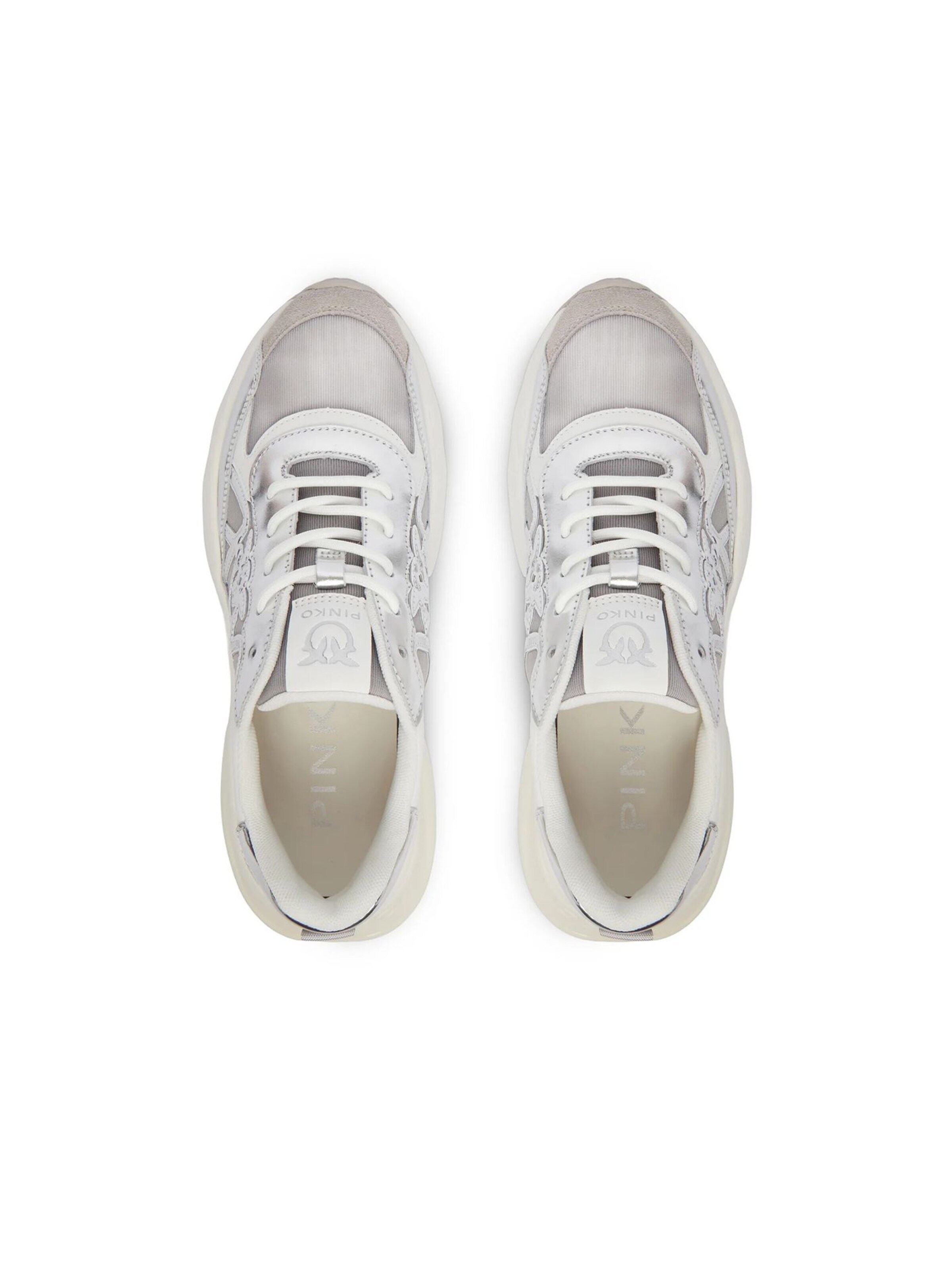 PINKO Sneakers laag 'Ariel 33' in Zilver