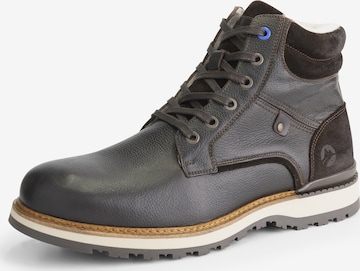 Travelin Snørestøvler 'Sundby' i brun: forside