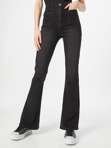 Dorothy Perkins Flared Jeans i svart: framsida