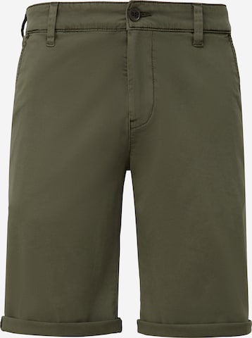 QS Regular Shorts in Grün: predná strana