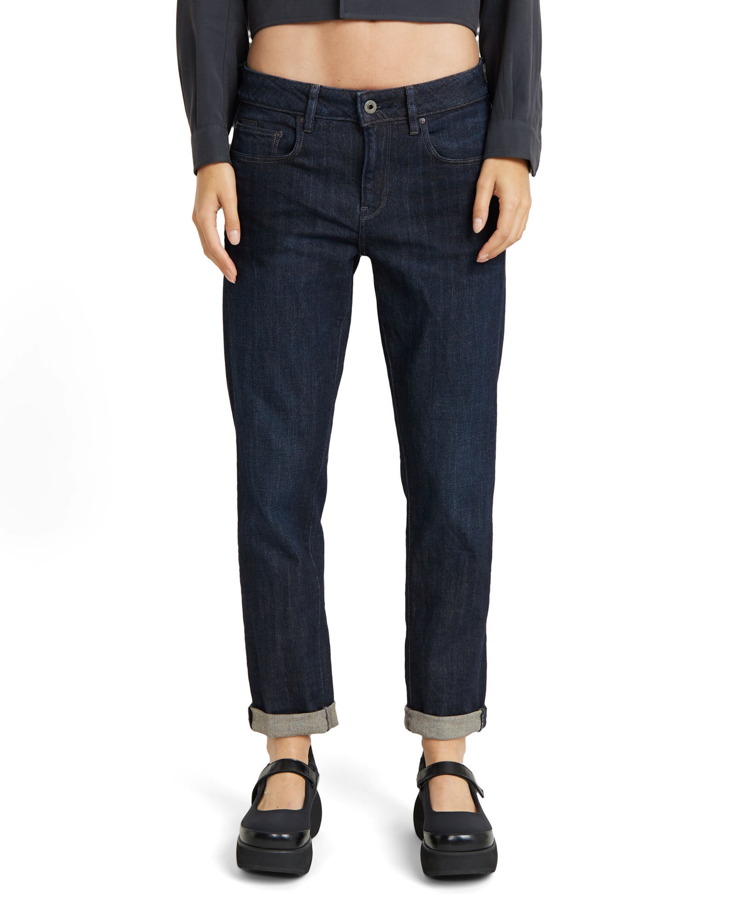 Effilé Jean 'Kate' G-STAR en bleu : devant