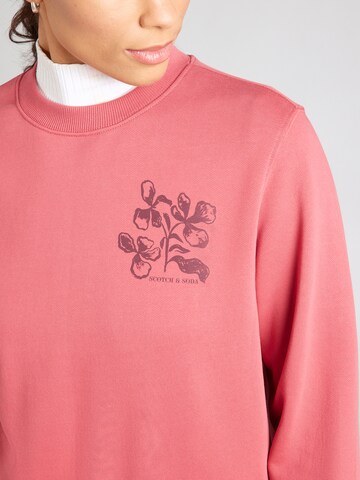 SCOTCH & SODA Sweatshirt in Rood
